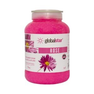جلوبال ستار صنفرة للجسم والأرجل بالورد 5 كيلو