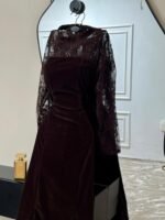 ⁦فستان جوخ دانتيل⁩ - الصورة ⁦2⁩
