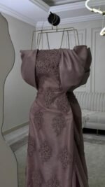 ⁦فستان ميكادو وتطريز كمبيوتر⁩ - الصورة ⁦4⁩