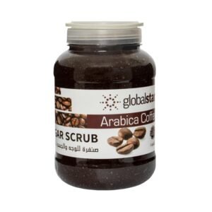جلوبال ستار | صنفرة السكر | صنفرة للجسم والوجه | بالقهوة | 5 كيلو