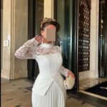 فستان باربي ودانتيل