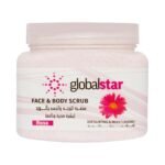 جلوبال ستار | مقشر وجه​ والجسم | بالورد | 500 مل