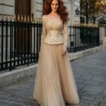 فستان تل وخراز