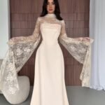 فستان باربي ودانتيل