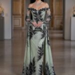 قطعة قماش فاخرة تطريز يدوي