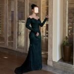 فستان دانتيل زيتي أوف شولدر | فساتين سهرة راقية