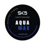 ⁦SK5 اكوا واكس لتصفيف الشعر ازرق 200مل الواكس الرجالي بثبات قوي و لمعان⁩ - الصورة ⁦2⁩