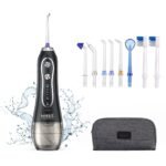 هايسميل جهاز تنظيف الأسنان واللسان بالماء لون أسود من ميك اوفر22 - 300ml