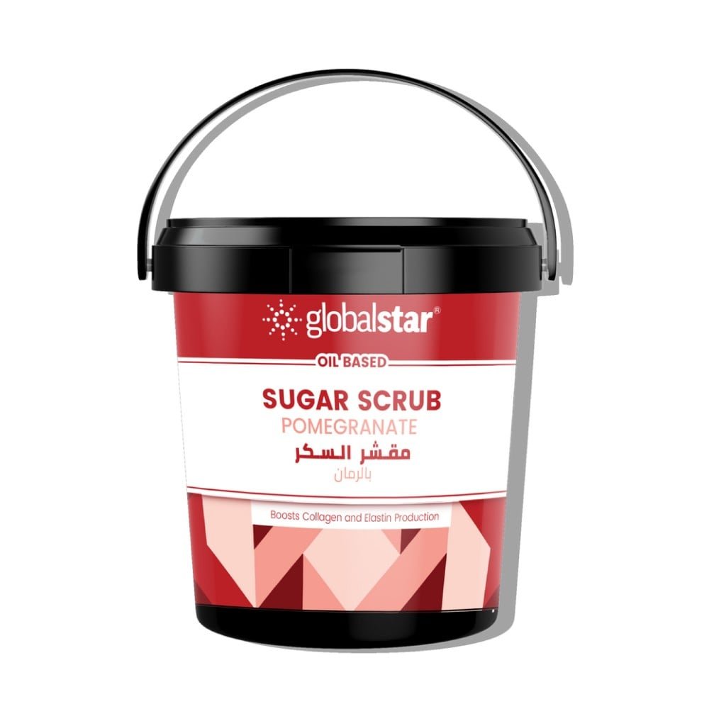 YwZw3aoDDzzCzObLqgb96BUSlqqEjMFjNd07ztIZ.jpg جلوبال ستار مقشر السكر الزيتي بالرمان 600 مل - الصورة 1