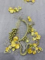 ⁦بانوه بتراكيب ورود اصليه ذهبية فاخرة 14⁩ - الصورة ⁦4⁩