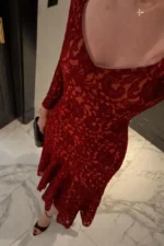⁦فستان دانتيل فرانسي⁩ - الصورة ⁦3⁩