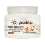 جلوبال ستار | مقشر للبشرة​ | الوجه والجسم | بزبدة الشيا | 500 مل