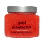 جلوبال ستار | مقشر السكر للوجة والجسم بالرمان | 600 جرام