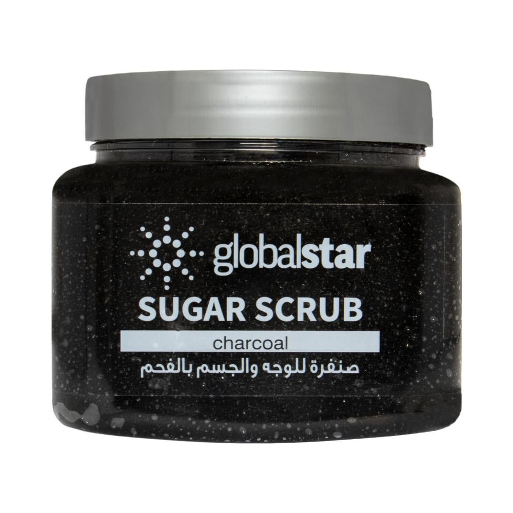 c8f7c365-5100-4363-823a-cb33706d0820-1000x1000-B1LaPOCcNrHcVDWpm4O5931MtXo6tKwitreJTN2S.jpg جلوبال ستار صنفرة السكر للوجة والجسم بالفحم 600جرام - الصورة 1