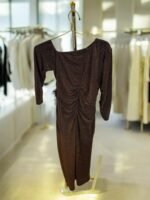 ⁦فستان جوخ بصدرية مطرزة⁩ - الصورة ⁦3⁩