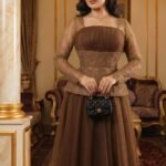 فستان سهرة فخمة