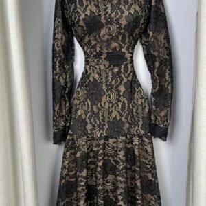 فستان دانتيل فرنسي