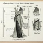 ⁦قطعة قماش فاخرة تطريز يدوي⁩ - الصورة ⁦4⁩