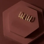 حلق دائري أنيق بتصميم فاخر
