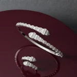 طقم زركون فاخر (سوار + خاتم)