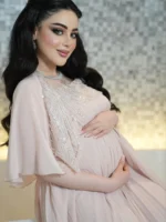 ⁦فستان سحابة الأنوثة رقي وراحة لكل أم منتظرة⁩ - الصورة ⁦2⁩