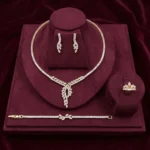 طقم زركون عروس فاخر