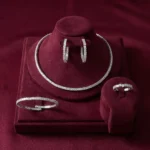 طقم زركون عروس فاخر