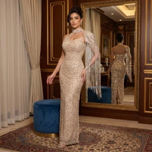 فستان سهرة فاخر