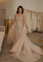 فستان خطوبة وسهرة كب فاخر