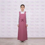 مريول مدرسي خليجي 2ق وردي ابتدائي