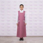 مريول مدرسي خليجي 2ق وردي ابتدائي