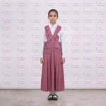 مريول مدرسي خليجي 2ق وردي ابتدائي