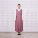 مريول مدرسي خليجي 2ق وردي ابتدائي