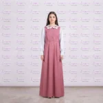 ⁦مريول مدرسي خليجي وردي ابتدائي⁩ - الصورة ⁦2⁩