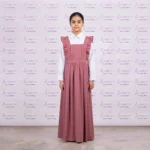 مريول مدرسي خليجي 2ق وردي ابتدائي