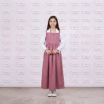 مريول مدرسي كويتي  وردي ابتدائي