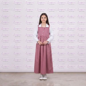 مريول مدرسي كويتي  وردي ابتدائي