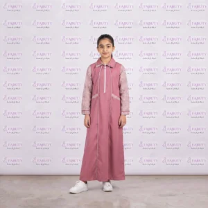مريول مدرسي كويتي  وردي ابتدائي